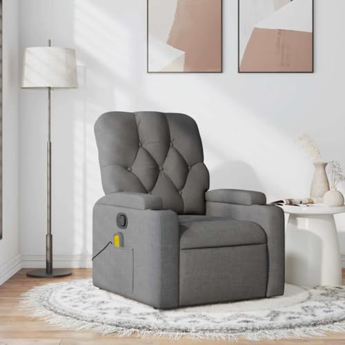 QZZCED Massagesessel Dunkelgrau Stoff Bürostuhl Küchenstuhl für Hotel Schlafzimmer QZZCED Massagesessel Dunkelgrau Stoff Bürostuhl Küchenstuhl für Hotel Schlafzimmer von QZZCED