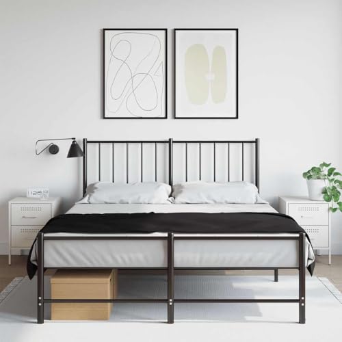 QZZCED Nachttische 2 STK. Weiß Nachtkommoden Nachttische für das Schlafzimmer für Studentenwohnheime 36x39x50,5 cm Stahl von QZZCED