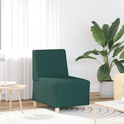 QZZCED Sessel Dunkelgrün Wohnzimmersofas Wohnzimmersofa für Hotel 55 cm Stoff QZZCED Sessel Dunkelgrün Wohnzimmersofas Wohnzimmersofa für Hotel 55 cm Stoff von QZZCED