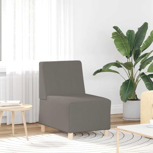 QZZCED Sessel Hellgrau Bürosofas Wohnzimmersofa für zweites Schlafzimmer 55 cm Cordstoff QZZCED Sessel Hellgrau Bürosofas Wohnzimmersofa für zweites Schlafzimmer 55 cm Cordstoff von QZZCED