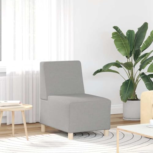 QZZCED Sessel Wolkengrau Wohnzimmersofa Wohnzimmersofas für Büro 55 cm Stoff QZZCED Sessel Wolkengrau Wohnzimmersofa Wohnzimmersofas für Büro 55 cm Stoff von QZZCED