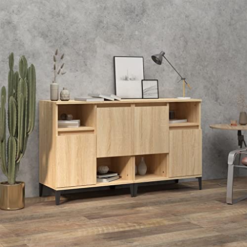 QZZCED Sideboards 2 STK. Sonoma-Eiche Schrank für Büro 60x35x70 cm Holzwerkstoff QZZCED Sideboards 2 STK. Sonoma-Eiche Schrank für Büro 60x35x70 cm Holzwerkstoff von QZZCED
