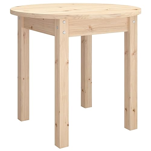 QZZCED Sofatisch Beistelltisch Tisch für das Wohnzimmer Couchtisch 45x40 cm Massivholz Kiefer für Arbeitszimmer, Wohnzimmer, Büro von QZZCED