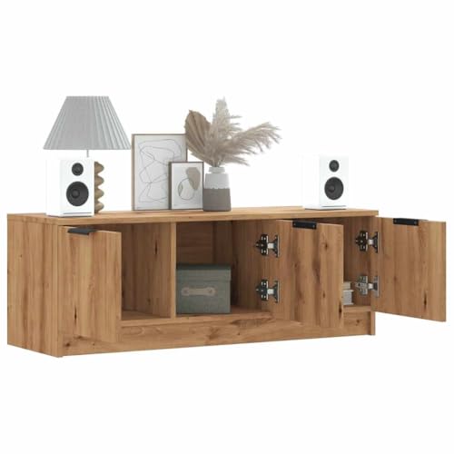 QZZCED TV-Schrank Artisan-Eiche Fernsehschrank Medienschrank für Büro Empfangsraum 102x35x36,5 cm Holzwerkstoff QZZCED TV-Schrank Artisan-Eiche Fernsehschrank Medienschrank für Büro Empfangsraum 102x35x36,5 cm Holzwerkstoff von QZZCED