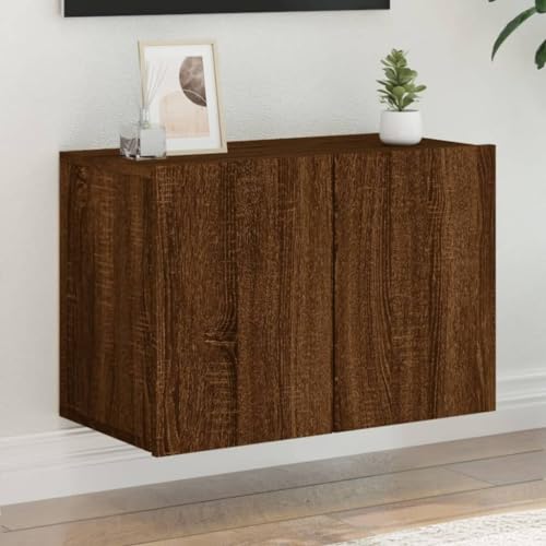 QZZCED TV-Wandschrank Braun Eichen-Optik Fernsehtisch Multifunktionaler TV-Ständer für Arbeitszimmer Empfangsraum 60x30x41 cm QZZCED TV-Wandschrank Braun Eichen-Optik Fernsehtisch Multifunktionaler TV-Ständer für Arbeitszimmer Empfangsraum 60x30x41 cm von QZZCED