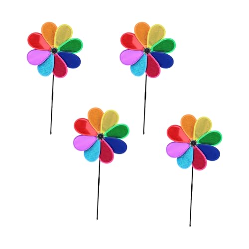 Qaonsciug 4pcs Reflektierende Blumenstischwäsche Freien Spinner Yard Garten Garten Pinwheels Farbenfrohe Blüten Windmühle Dekorativ Windproof Freien Dekorativ Qaonsciug 4pcs Reflektierende Blumenstischwäsche Freien Spinner Yard Garten Garten Pinwheels Farbenfrohe Blüten Windmühle Dekorativ Windproof Freien Dekorativ von Qaonsciug