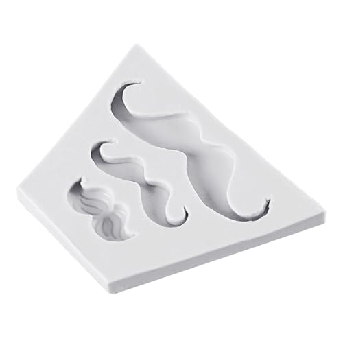 Bowtie Schnurrbart Silikonformen Fondant Fondant Kuchenformen Machen Gebäck Schokoladenformen Backdekoration Werkzeug Non Stick von Qaonsciug