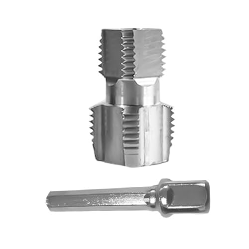 Elektrische Bohrmaschine Kompatible PVC Rohr Threader PVC Gewinde Maker Werkzeug Kunststoff Rohr Sterbchen Pipe Gewinde Zubehör Elektrische Bohrmaschine Kompatible PVC Rohr Threader PVC Gewinde Maker Werkzeug Kunststoff Rohr Sterbchen Pipe Gewinde Zubehör von Qaonsciug