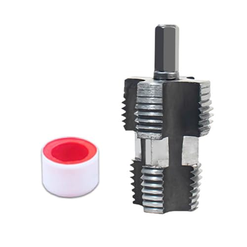 Elektrische Bohrmaschine Kompatible PVC Rohr Threader PVC Gewinde Maker Werkzeug Kunststoff Rohr Sterbchen Pipe Gewinde Zubehör Elektrische Bohrmaschine Kompatible PVC Rohr Threader PVC Gewinde Maker Werkzeug Kunststoff Rohr Sterbchen Pipe Gewinde Zubehör von Qaonsciug