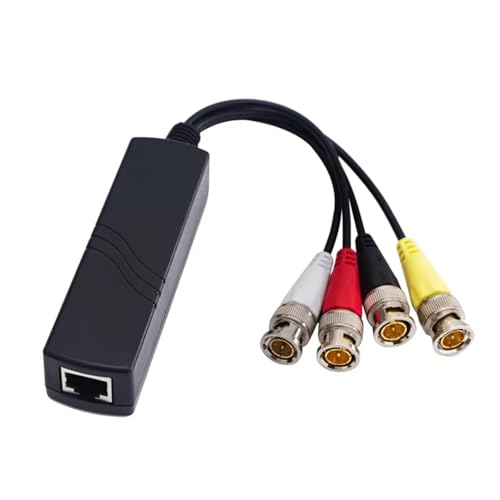 Hoher Klarer 4 Video Balun Transceiver Für Zuverlässigkeit Langstrecken CCTV Signale Signale Übertragungsunterstützung CVBs Hoher Klarer 4 Video Balun Transceiver Für Zuverlässigkeit Langstrecken CCTV Signale Signale Übertragungsunterstützung CVBs von Qaonsciug