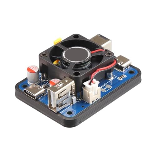 Qaonsciug 5V5A PD Leistungsmodul Für RPi 5 PD Eingang Breiter Spannungseingang Mehrere Schnittstellen Mit Lüfter Qaonsciug 5V5A PD Leistungsmodul Für RPi 5 PD Eingang Breiter Spannungseingang Mehrere Schnittstellen Mit Lüfter von Qaonsciug