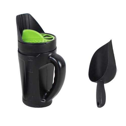Qaonsciug Handheld Spreizer Shaker Rasengarten Spreiz Für Grasdünger Und Wintermaterialien Mit Einstellbaren Öffnungen In Wintersalz von Qaonsciug