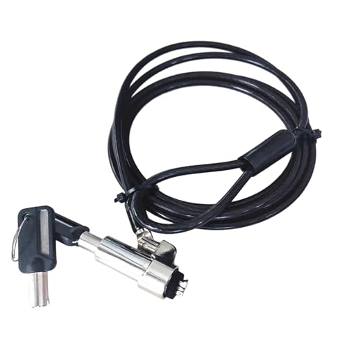 Qaonsciug Laptop Schloss Universelles Laptop Kabelschloss Kombinations Computerschloss Sicherheitsschloss Ersatz Für Computer Mit 6 X 2 5 Mm Loch von Qaonsciug