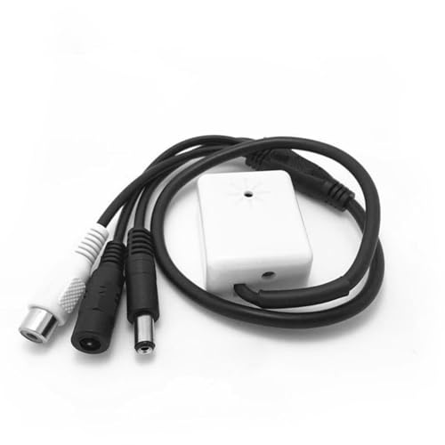 Qaonsciug Professionelle Mikrofone Soundmonitore Sound Tonabnehmer Für CCTV Klangschallaufnahmen In Großen Bereichen Einfache Integration von Qaonsciug