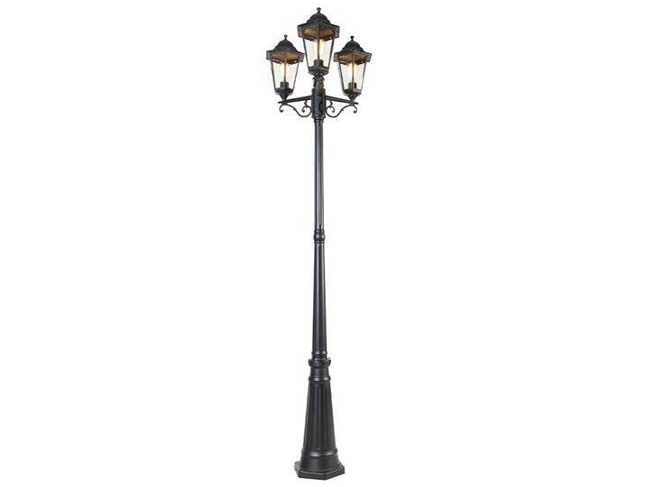 Außenlaterne schwarz 220 cm 3-flammig IP44 - Havanna von Qazqa