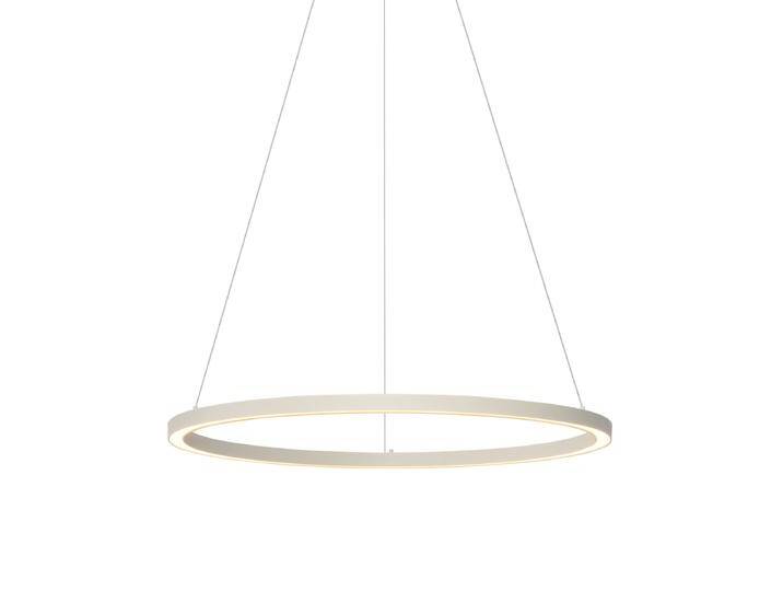 Design Hängelampe Beige 80cm inkl. LED 3-Stufen Dimmbar - Girello von Qazqa