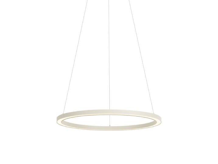 Design-Hängeleuchte Beige 60cm inkl. LED 3-Stufen-Dimmbar - von Qazqa