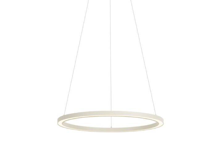 Design-Hängeleuchte Beige 60cm inkl. LED 3-Stufen-Dimmbar - von Qazqa