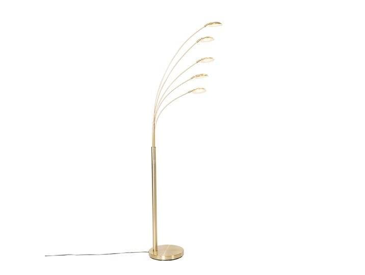 Design Stehleuchte Messing inkl. LED 5-flammig - Sixties Trento Design Stehleuchte Messing inkl. LED 5-flammig - Sixties Trento von Qazqa