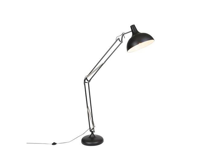 Industriestehlampe schwarz verstellbar - Hobby von Qazqa