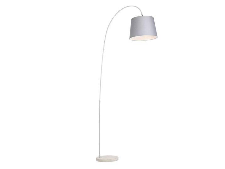 Moderne Bogenlampe mit grauem Schirm - Bend von Qazqa