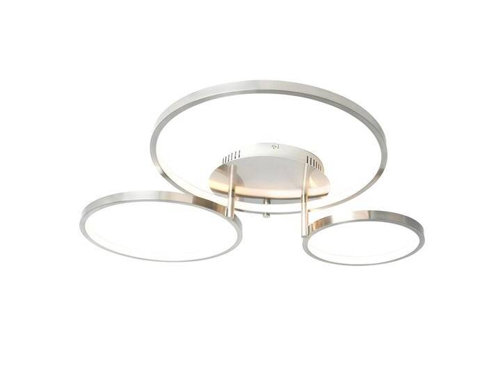 Moderne Deckenleuchte aus Stahl inkl. LED und Dimmer - Rondas von Qazqa