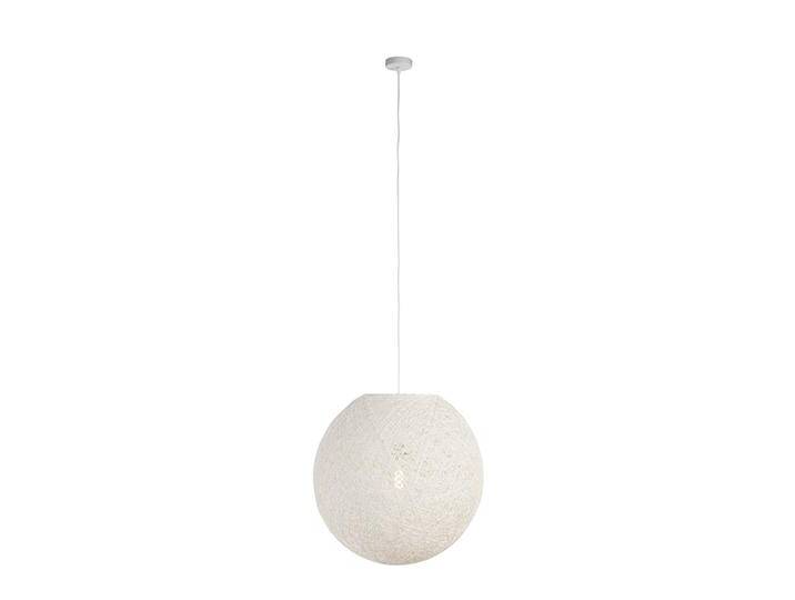 Pendelleuchte im Landhausstil weiße Kugel 60cm - Corda von Qazqa