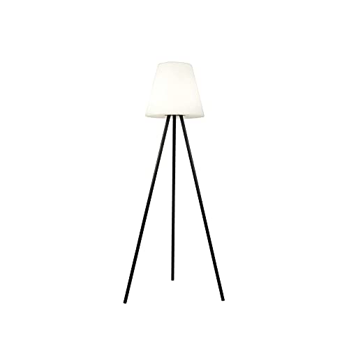 QAZQA - Design Moderne Stehleuchte I Stehlampe I Standleuchte I Lampe I Leuchte schwarz IP44 inkl. LED auf Solar - Virginia Dimmer I Dimmbar I Außenbeleuchtung - Stahl Länglich - I (nicht austauschbar QAZQA - Design Moderne Stehleuchte I Stehlampe I Standleuchte I Lampe I Leuchte schwarz IP44 inkl. LED auf Solar - Virginia Dimmer I Dimmbar I Außenbeleuchtung - Stahl Länglich - I (nicht austauschbar von Qazqa