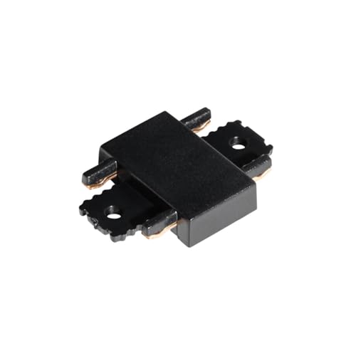 QAZQA - I-Verbinder Schiene Schwarz 1-phasig - Magnetic I Wohnzimmer I Schlafzimmer - - LED geeignet von Qazqa