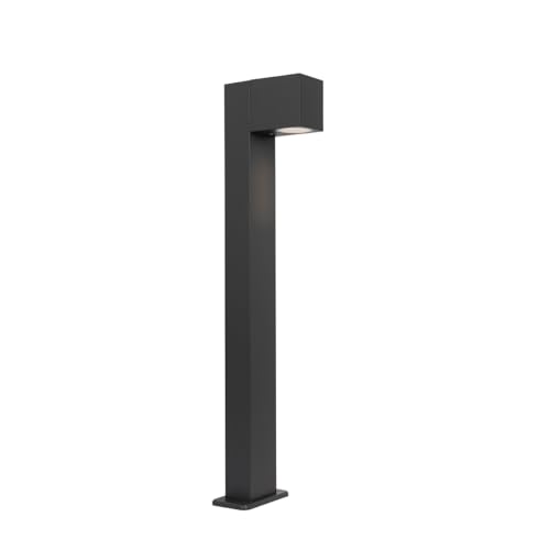 QAZQA - Industrie I Vintage I Industrie I Vintage I Outdoor-Stehleuchte I Stehlampe I Standleuchte I Lampe I Leuchte Dunkelgrau 65 cm IP44 - Baleno I Außenbeleuchtung - Aluminium Länglich - LED geeign QAZQA - Industrie I Vintage I Industrie I Vintage I Outdoor-Stehleuchte I Stehlampe I Standleuchte I Lampe I Leuchte Dunkelgrau 65 cm IP44 - Baleno I Außenbeleuchtung - Aluminium Länglich - LED geeign von Qazqa
