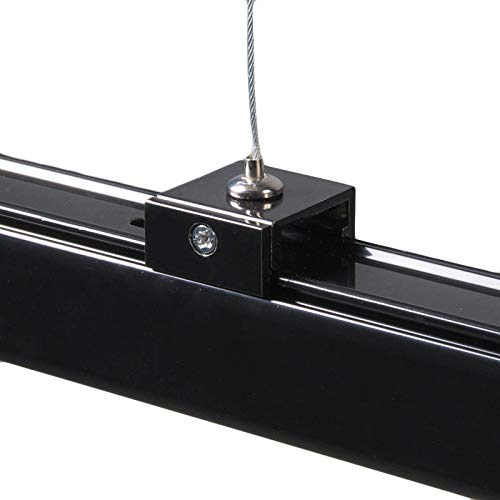 QAZQA - Modern Aufhängeset für 3-Phasen Schiene schwarz - 3-phasig - Stahl Länglich - LED geeignet QAZQA - Modern Aufhängeset für 3-Phasen Schiene schwarz - 3-phasig - Stahl Länglich - LED geeignet von Qazqa
