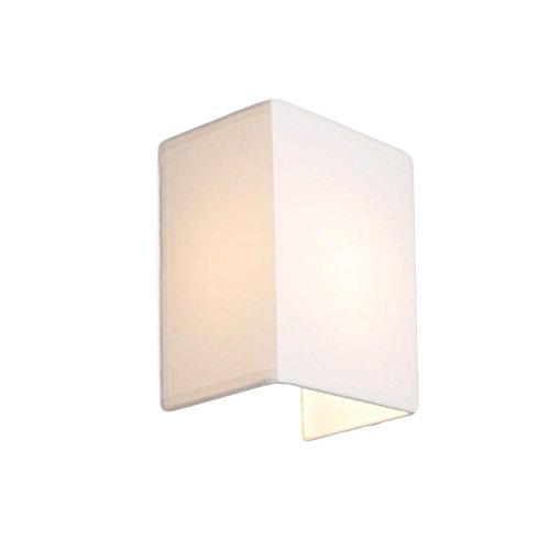 Qazqa - Modern Ländliche Wandleuchte weiß mit Stoffschirm - Vete I Wohnzimmer I Schlafzimmer I Up I Down - Textil Rechteckig - LED geeignet E27 Qazqa - Modern Ländliche Wandleuchte weiß mit Stoffschirm - Vete I Wohnzimmer I Schlafzimmer I Up I Down - Textil Rechteckig - LED geeignet E27 von Qazqa