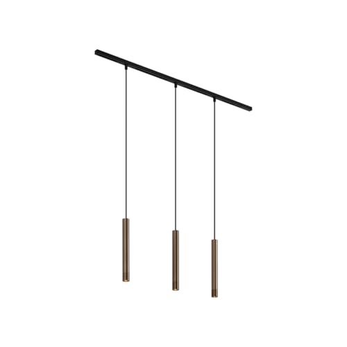 QAZQA - Modern Modernes Schienensystem Komplettset I Spotlight I Deckenspot I Deckenstrahler I Strahler mit 3-flammig Spotbalken Pendelleuchte I Pendellampe I Hängelampe I Pendellampe I Pendelleuchte QAZQA - Modern Modernes Schienensystem Komplettset I Spotlight I Deckenspot I Deckenstrahler I Strahler mit 3-flammig Spotbalken Pendelleuchte I Pendellampe I Hängelampe I Pendellampe I Pendelleuchte von Qazqa