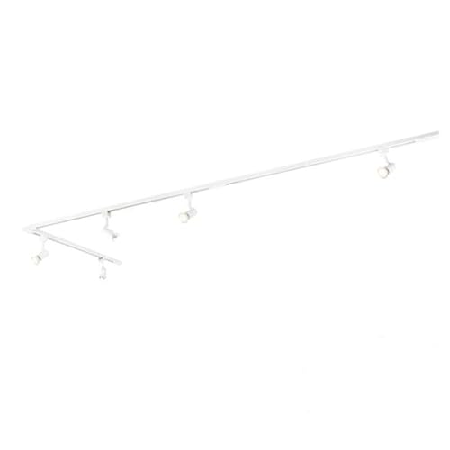 QAZQA - Modern Modernes Schienensystem Komplettset I Spotlight I Deckenspot I Deckenstrahler I Strahler mit 5-flammig Spot I Spotlight I Deckenspot I Deckenstrahler I Strahler I Lampe I Leuchten 1-pha QAZQA - Modern Modernes Schienensystem Komplettset I Spotlight I Deckenspot I Deckenstrahler I Strahler mit 5-flammig Spot I Spotlight I Deckenspot I Deckenstrahler I Strahler I Lampe I Leuchten 1-pha von Qazqa