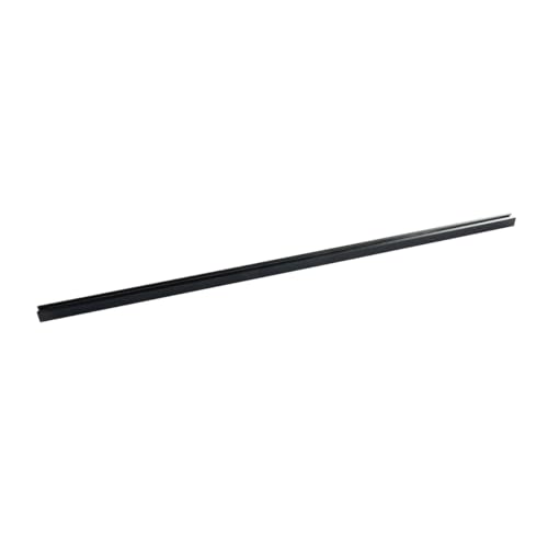 QAZQA - Moderne Schiene schwarz 80cm 1-phasig - Slimline I Wohnzimmer I Schlafzimmer - Kunststoff Länglich - LED geeignet von Qazqa
