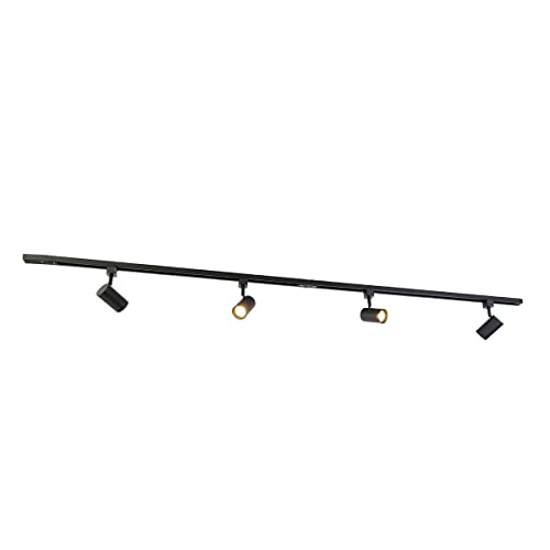 QAZQA - Modern Smartes 1-phasiges Schienensystem Komplettset I Spotlight I Deckenspot I Deckenstrahler I Strahler mit 4-flammig Spotbalken WiFi GU10 Spot I Spotlight I Deckenspot I Deckenstrahler I St QAZQA - Modern Smartes 1-phasiges Schienensystem Komplettset I Spotlight I Deckenspot I Deckenstrahler I Strahler mit 4-flammig Spotbalken WiFi GU10 Spot I Spotlight I Deckenspot I Deckenstrahler I St von Qazqa