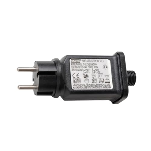 Qazqa - Schwarzer Adapter für Malai Lichterketten für den Außenbereich I Außenbeleuchtung - Kunststoff Rechteckig - LED geeignet von Qazqa