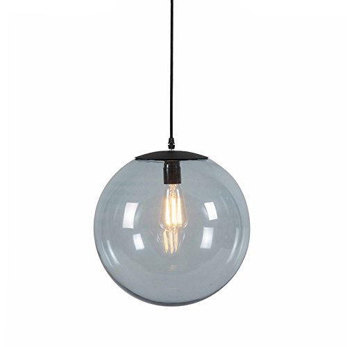 Qazqa - Art Deco Art Deco Hängelampe I Pendellampe I Pendelleuchte grau 35 cm - Pallon I Wohnzimmer I Schlafzimmer - Glas Länglich - LED geeignet E27 von Qazqa