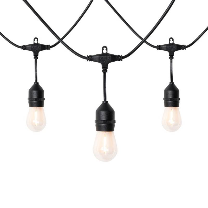 Qazqa Außen-Stehlampe Chill, LED wechselbar, LED module, Transparent, Modern, Kunststoff, 10-flammig von Qazqa