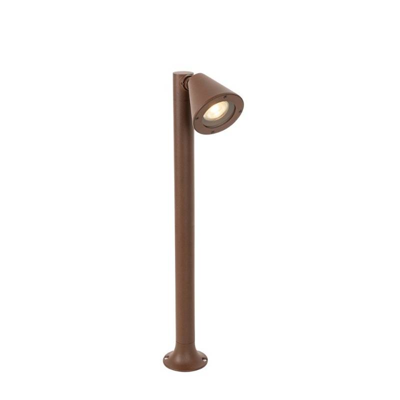 Qazqa Außen-Stehlampe Ciara, ohne Leuchtmittel, GU10, Rostbraun, Modern, Aluminium, 1-flammig von Qazqa
