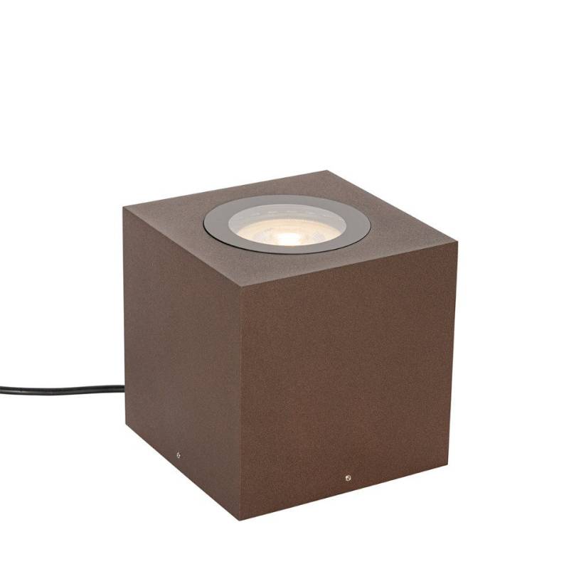 Qazqa Außen-Stehlampe Lennard, ohne Leuchtmittel, GU10, Rostbraun, Industrie, Aluminium, 1-flammig Qazqa Außen-Stehlampe Lennard, ohne Leuchtmittel, GU10, Rostbraun, Industrie, Aluminium, 1-flammig von Qazqa