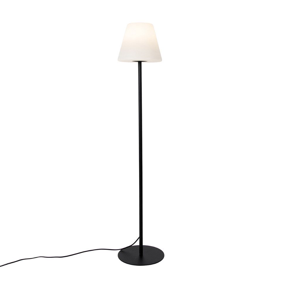 Qazqa Außen-Stehlampe Virginia fl, LED wechselbar, E27, Schwarz, Modern, Edelstahl, 1-flammig Qazqa Außen-Stehlampe Virginia fl, LED wechselbar, E27, Schwarz, Modern, Edelstahl, 1-flammig von Qazqa