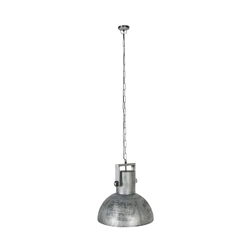 Qazqa - Industrie I Vintage I Industrie I Vintage I Hängelampe I Pendellampe I Pendelleuchte grau 50 cm - Samia Sabo I Wohnzimmer I Schlafzimmer - Stahl Länglich - LED geeignet E27 von Qazqa