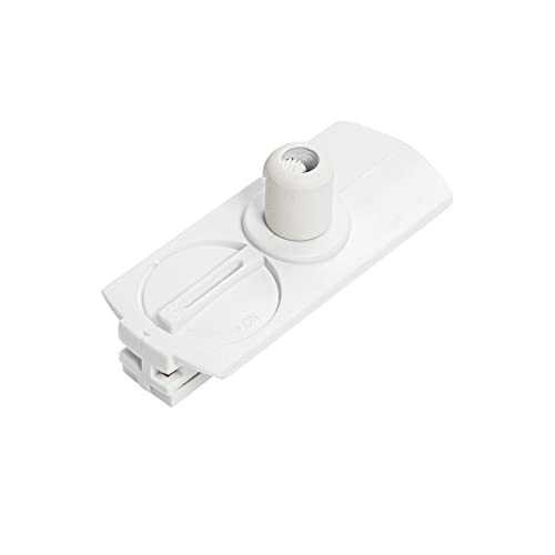 Qazqa - Luxus-Hängelampe I Pendellampe I Pendelleuchtenadapter für 1-Phasen-Schiene weiß - Kunststoff Länglich - LED geeignet Qazqa - Luxus-Hängelampe I Pendellampe I Pendelleuchtenadapter für 1-Phasen-Schiene weiß - Kunststoff Länglich - LED geeignet von Qazqa