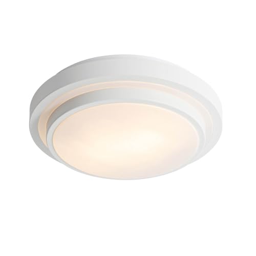 Qazqa - Moderne Bad I Badezimmer Außen Deckenleuchte I Deckenlampe I Lampe I Leuchte weiß 35 cm IP44 - WaldenI 2-flammig I Außenbeleuchtung - Stahl Rund - LED geeignet E27 Qazqa - Moderne Bad I Badezimmer Außen Deckenleuchte I Deckenlampe I Lampe I Leuchte weiß 35 cm IP44 - WaldenI 2-flammig I Außenbeleuchtung - Stahl Rund - LED geeignet E27 von Qazqa