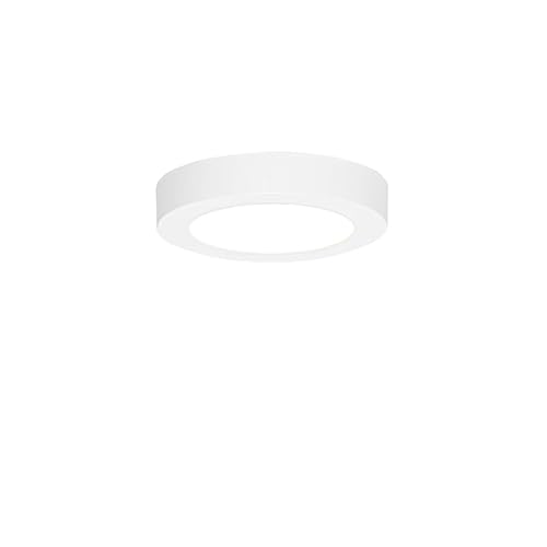 Qazqa - Modern Bad I Badezimmer Außen Einbau- oder Aufbaustrahler weiß 14 cm inkl. LED 3 Stufen dimmbar bis warm - Trans I Außenbeleuchtung - Kunststoff Rund - I LED von Qazqa