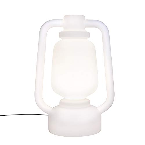 Qazqa - Modern Stehleuchte I Stehlampe I Standleuchte I Lampe I Leuchte weiß 110 cm IP44 - Storm Extra Large I Außenbeleuchtung - Kunststoff Rund - LED geeignet E27 Qazqa - Modern Stehleuchte I Stehlampe I Standleuchte I Lampe I Leuchte weiß 110 cm IP44 - Storm Extra Large I Außenbeleuchtung - Kunststoff Rund - LED geeignet E27 von Qazqa