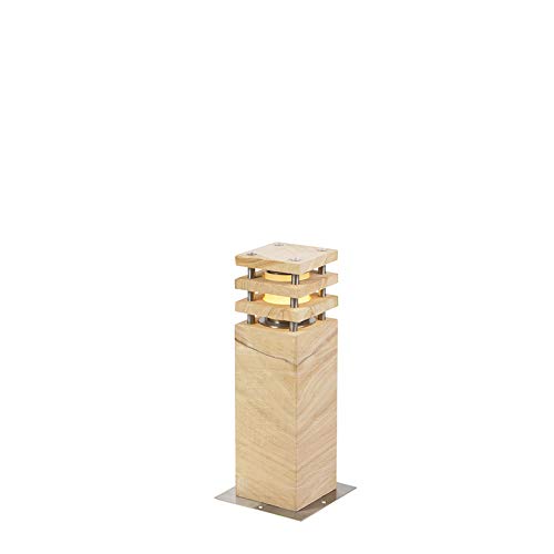 Qazqa - Moderne Stehleuchte I Stehlampe I Standleuchte I Lampe I Leuchte beige 40 cm - Grumpy I Außenbeleuchtung - SteinIBeton Rechteckig - LED geeignet E27 Qazqa - Moderne Stehleuchte I Stehlampe I Standleuchte I Lampe I Leuchte beige 40 cm - Grumpy I Außenbeleuchtung - SteinIBeton Rechteckig - LED geeignet E27 von Qazqa