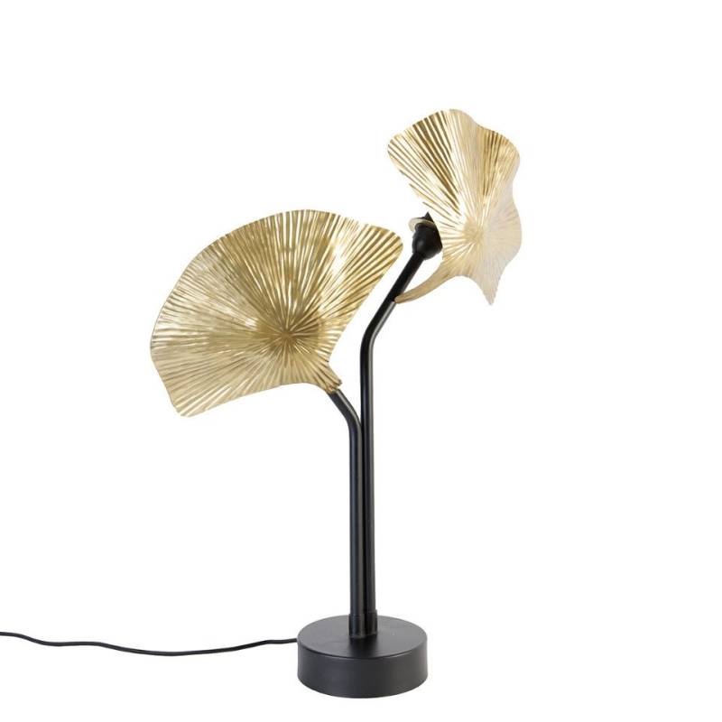 Qazqa Tischleuchte Louka, ohne Leuchtmittel, E27, Messing, Orientalisch, Stahl, 2-flammig von Qazqa