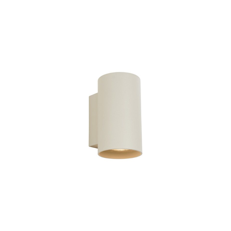 Qazqa Wandleuchte Sandy, ohne Leuchtmittel, GU10, Beige, Modern, Aluminium, 2-flammig Qazqa Wandleuchte Sandy, ohne Leuchtmittel, GU10, Beige, Modern, Aluminium, 2-flammig von Qazqa
